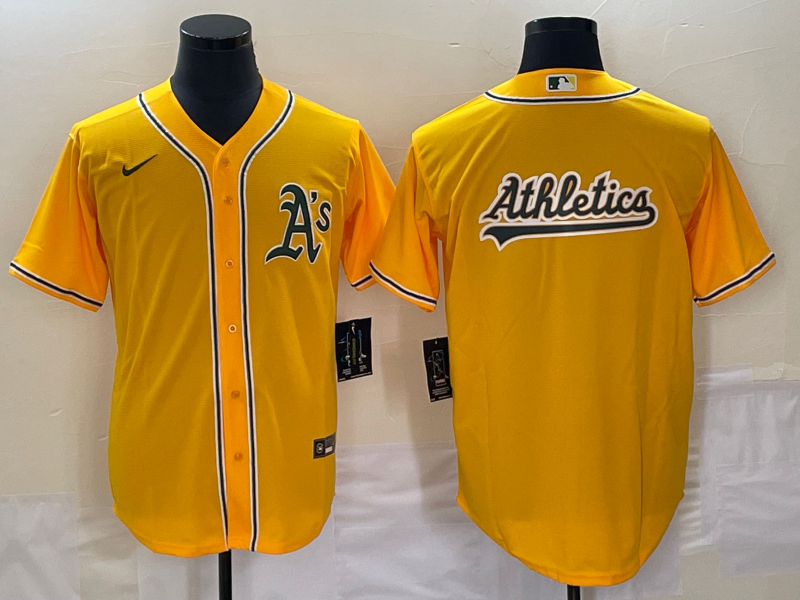 Men's Oakland Athletics Gold Alternate Jersey
